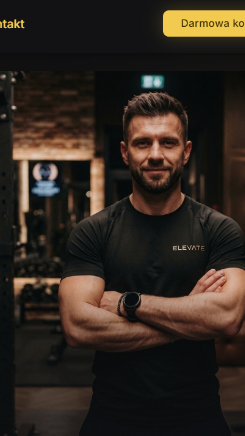 Widok mobilny Trener Piotr
